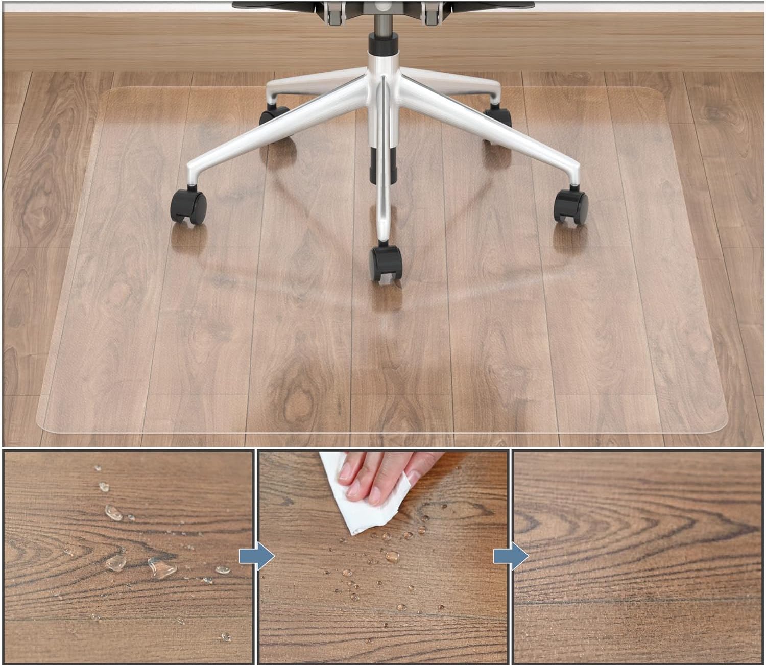 eredeti védőszőnyeg az irodai szék alatt